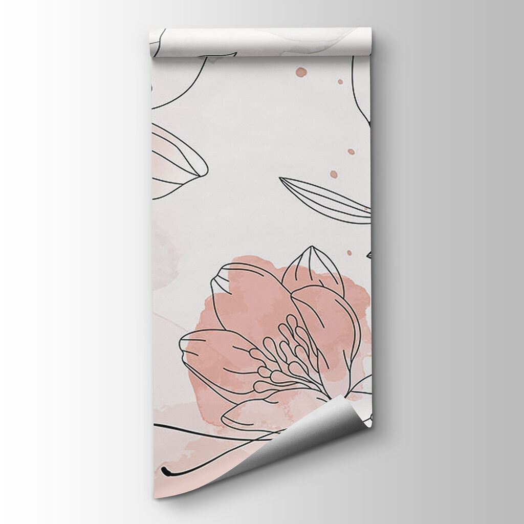 Fiori in contorni sottili — vista del prodotto