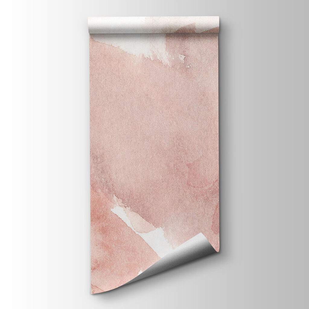 Foglie ad acquerello rosa — vista del prodotto