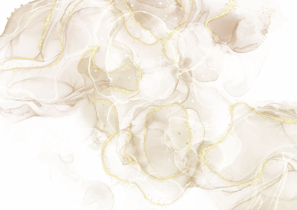 Nuvole di colore dorate — design completo