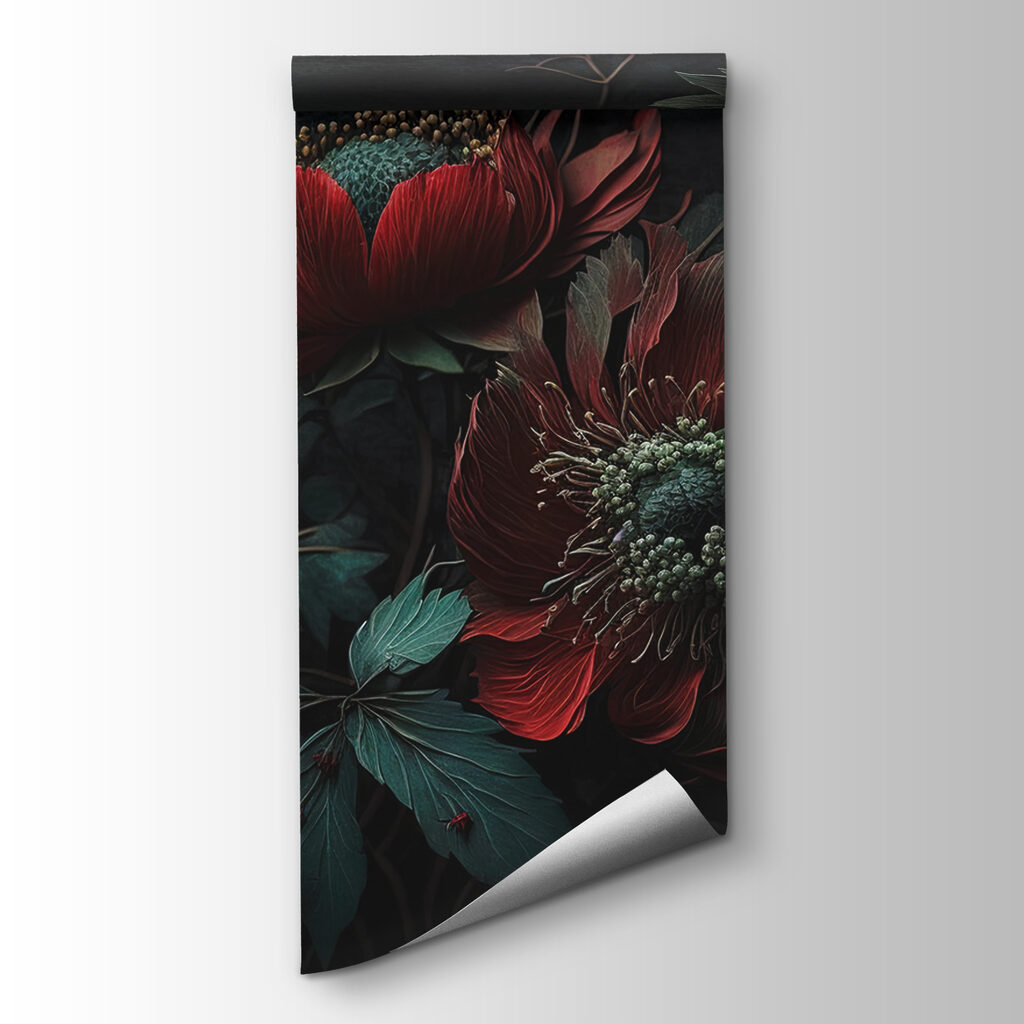 Fiori rosso scuro — vista del prodotto