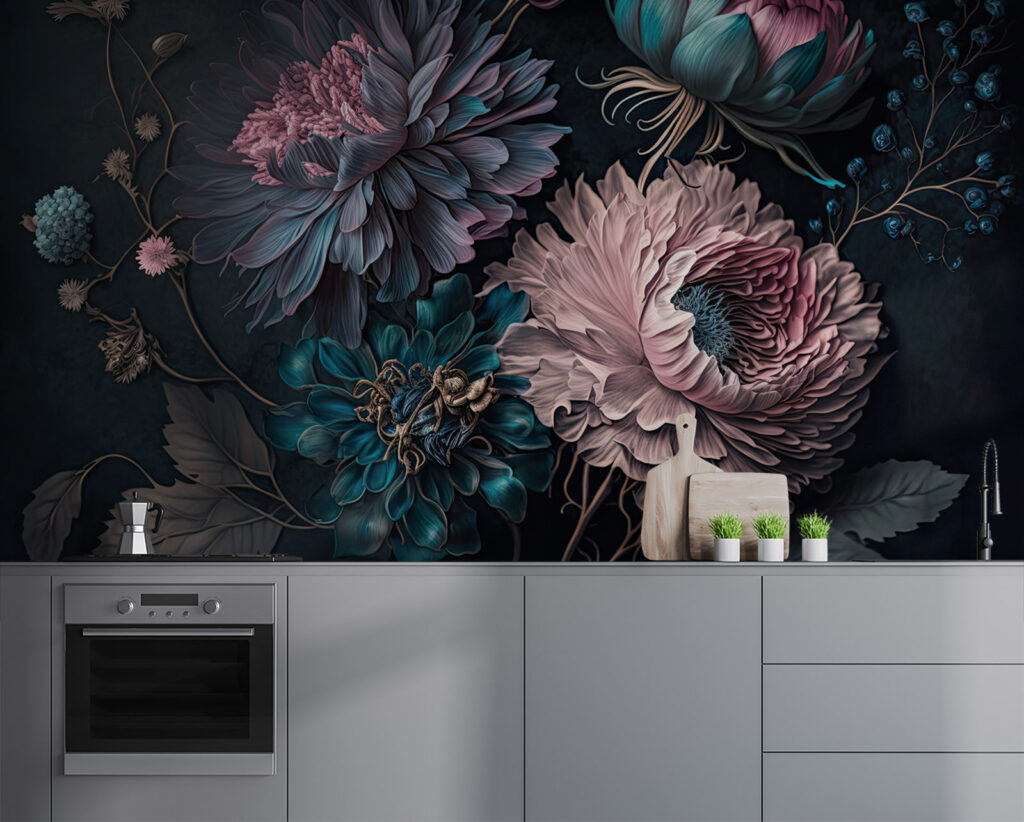 Corolle in fondo scuro — ambiente 3