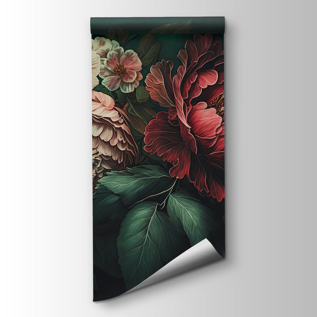 Bouquet scuro con bacche — vista del prodotto