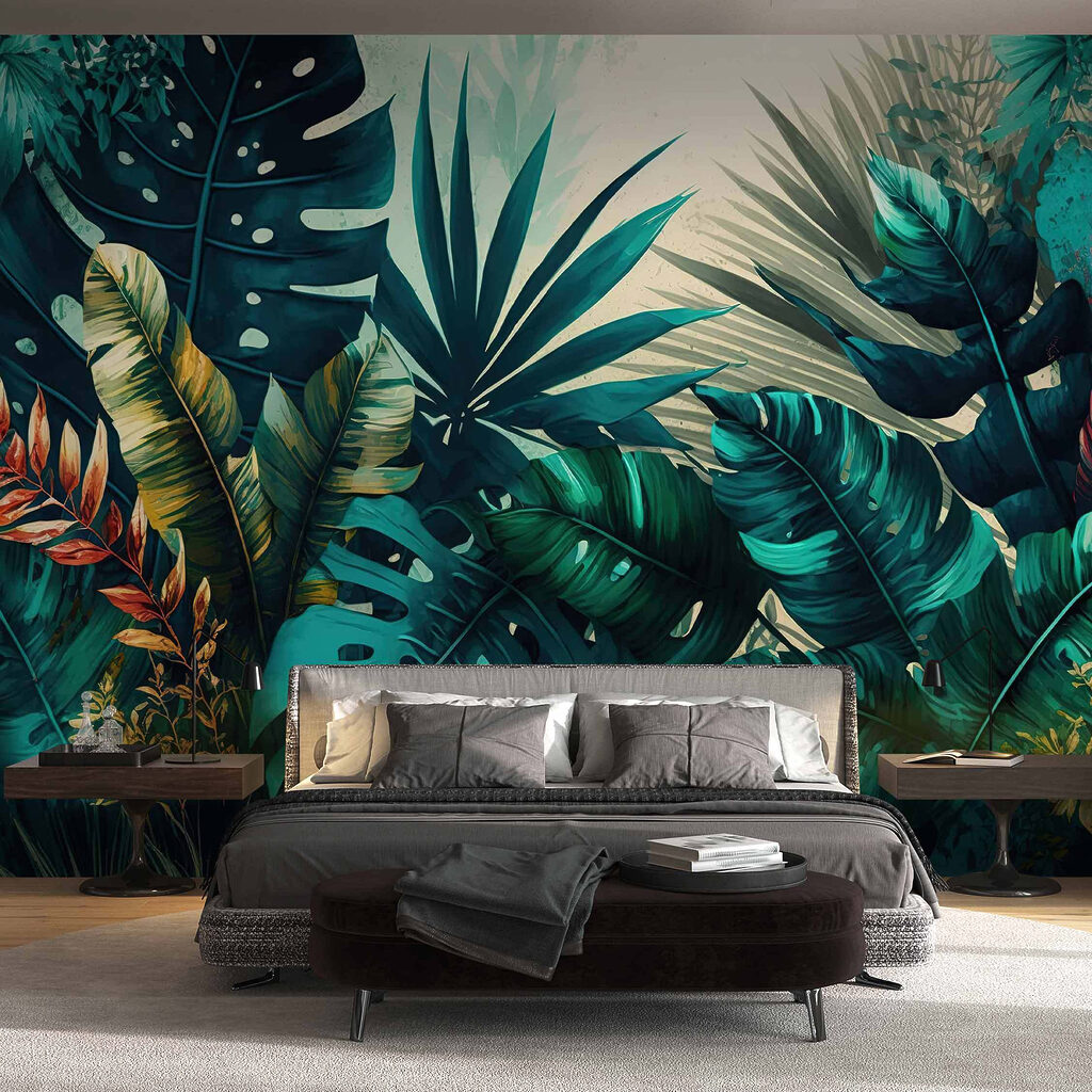 Piante tropicali alla luce — ambiente 4
