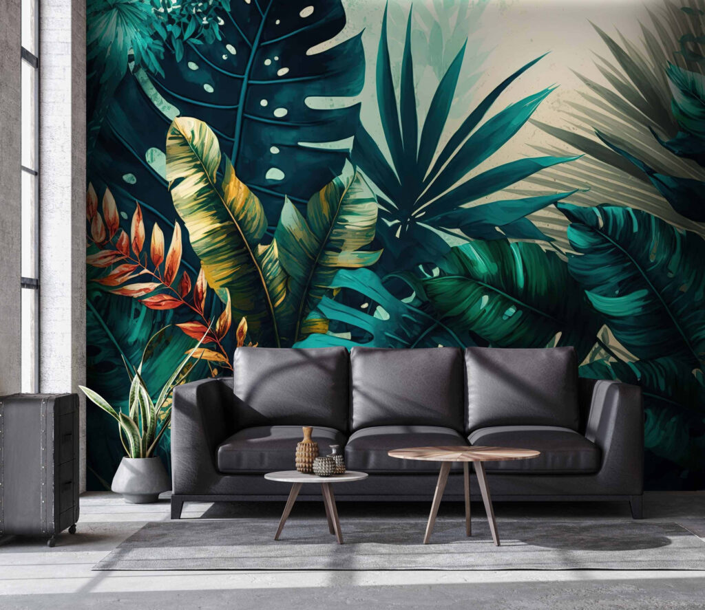 Piante tropicali alla luce — ambiente 2
