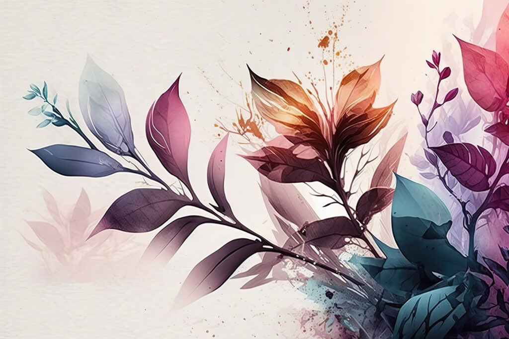 Ramo dai colori accesi — design completo