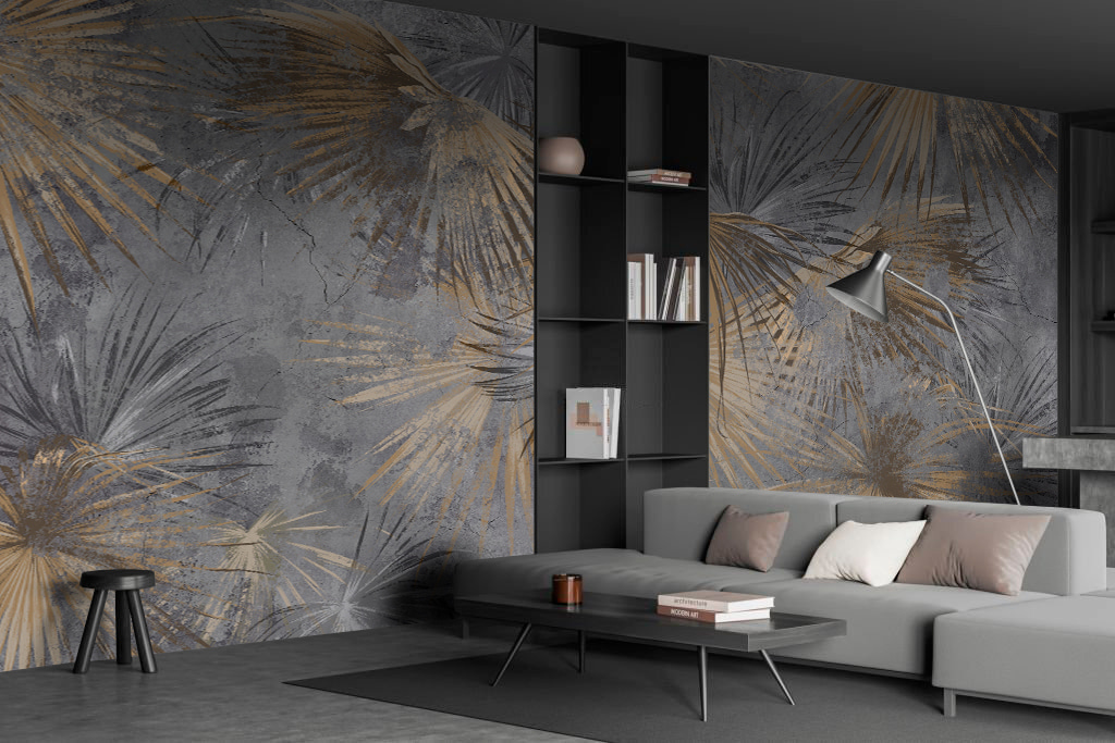 Foglie di palma sovrapposte — ambiente 1