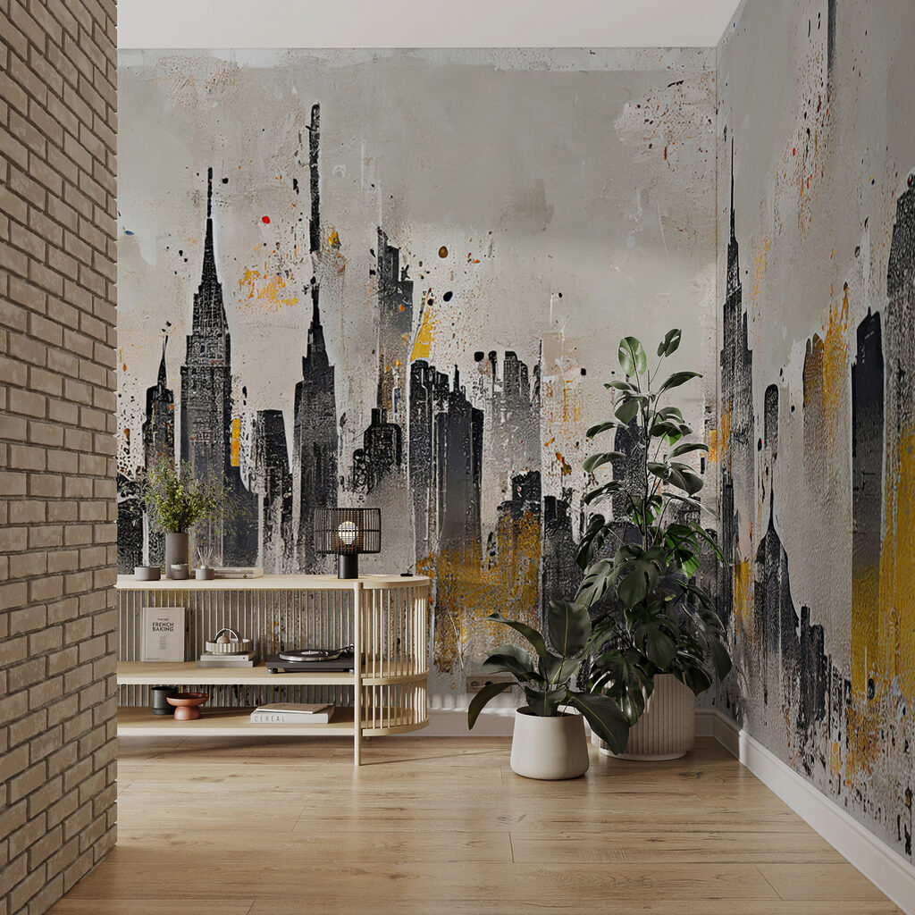 Profilo urbano grigio ocra — ambiente 5