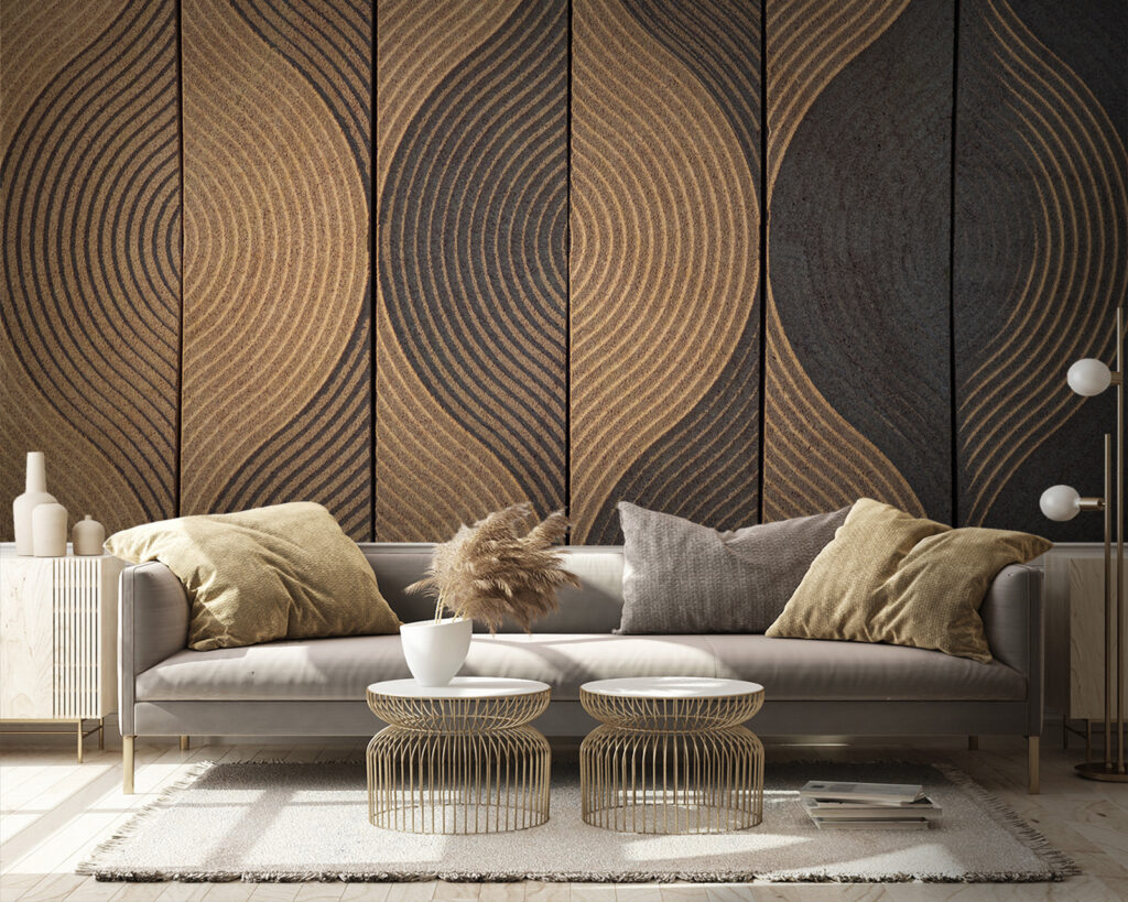 Archi dorati in strisce — ambiente 4