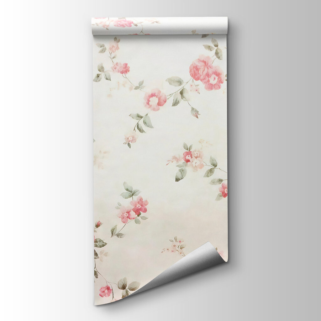 Rose su bianco crema — vista del prodotto