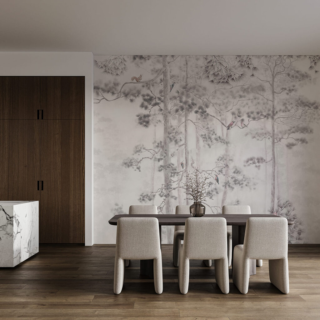 Scoiattoli tra i pini — ambiente 3