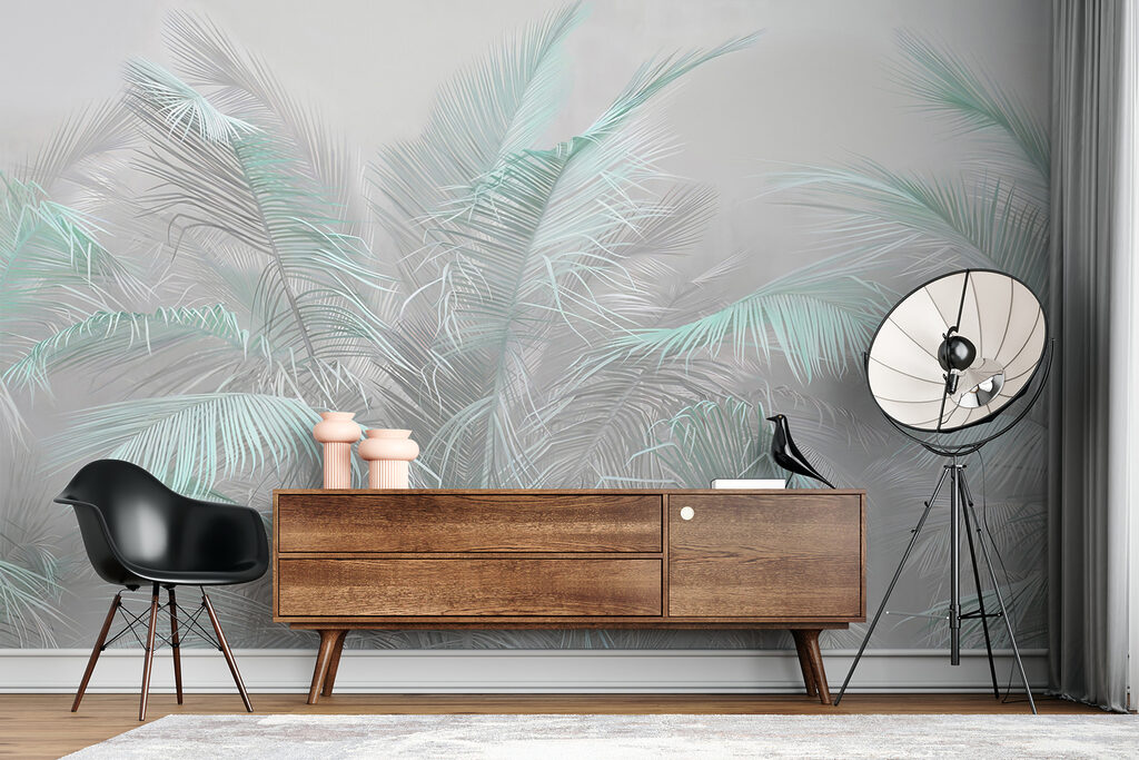 Foglie di palma turchesi — ambiente 3