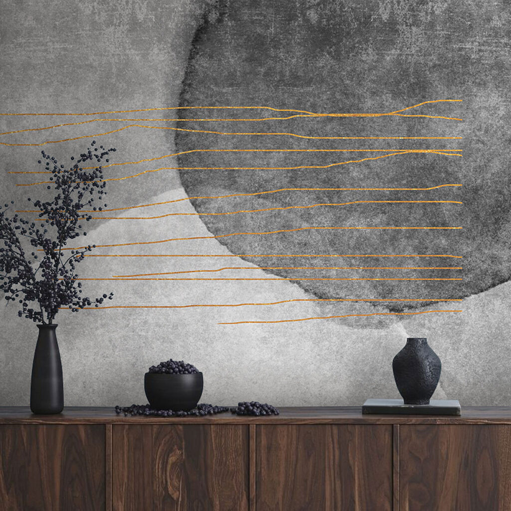 Linee colorate su curve — ambiente 5