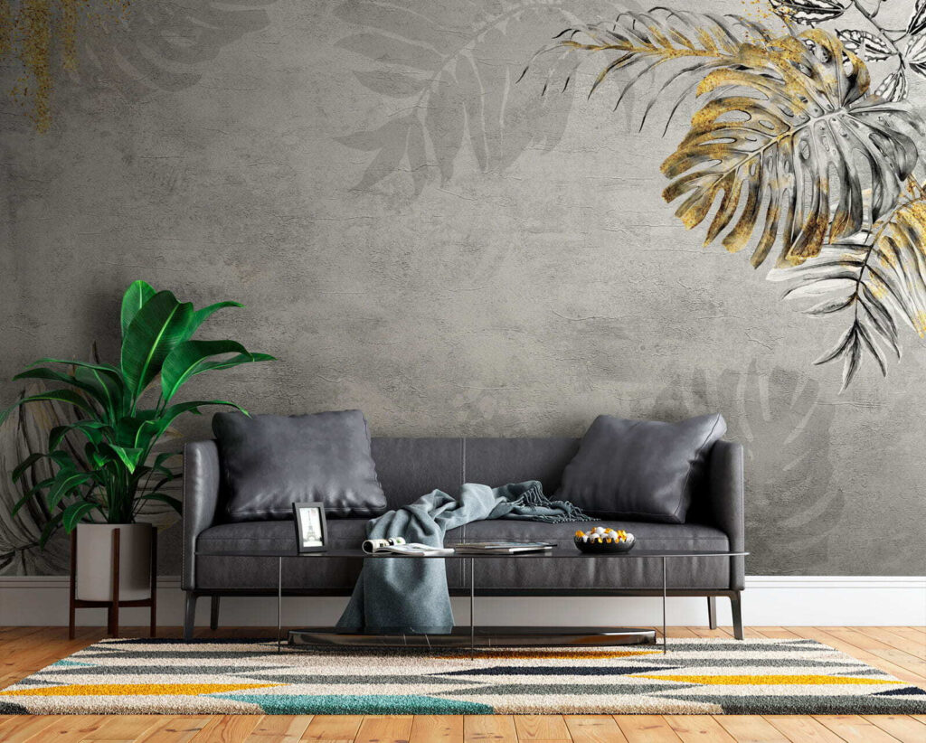 Foglie di palma grigie — ambiente 2