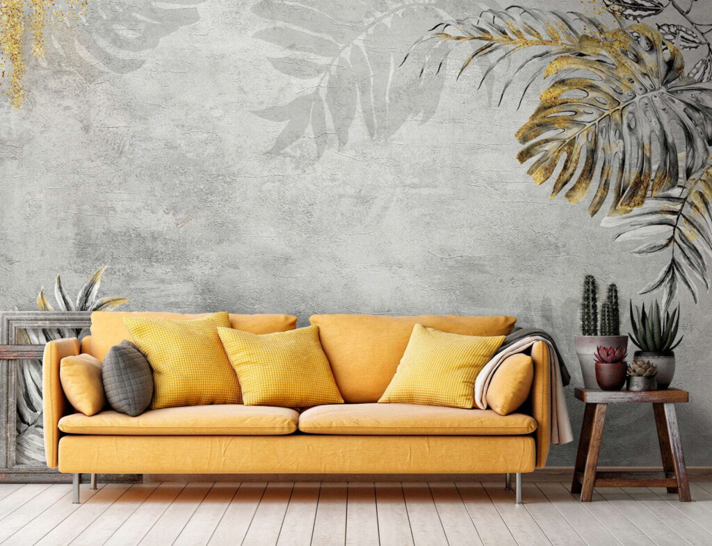 Foglie di palma grigie — ambiente 3