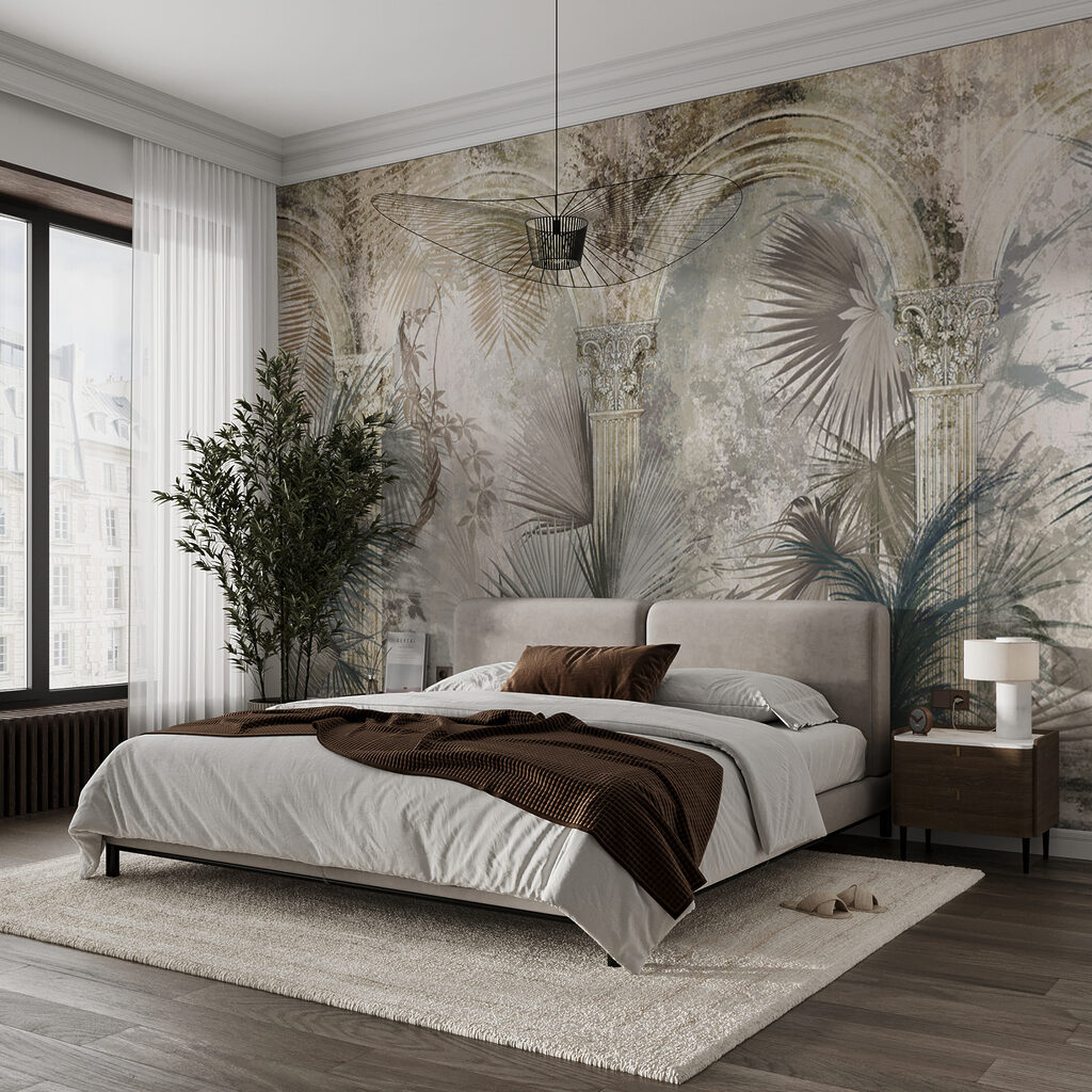 Palme davanti ad archi — ambiente 5