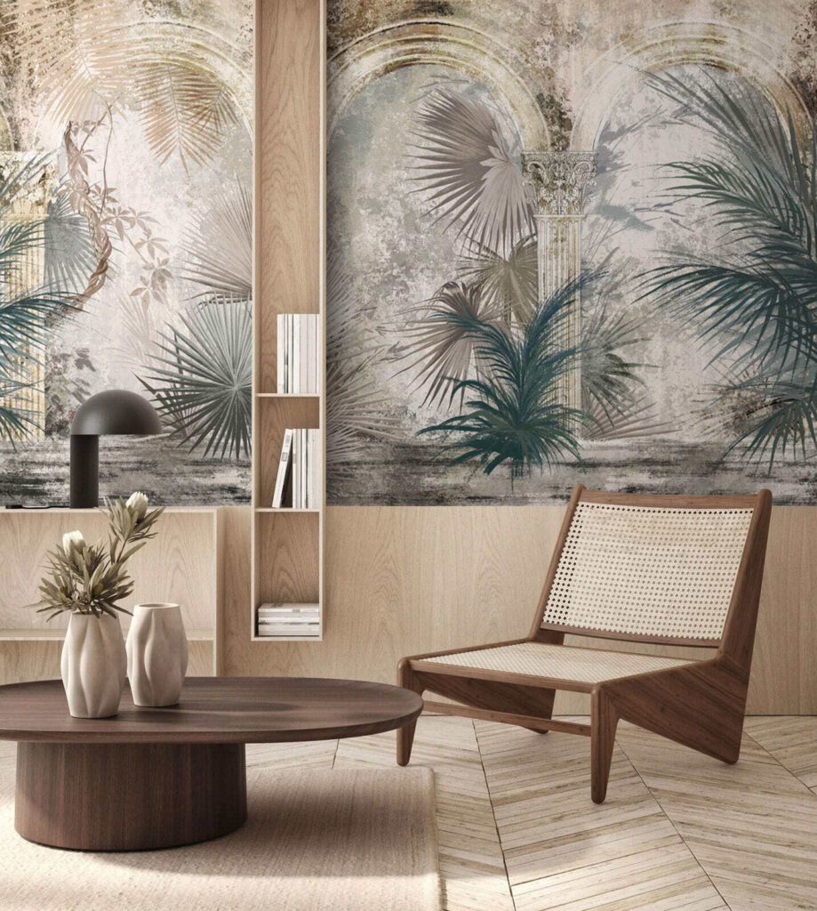 Palme davanti ad archi — ambiente 1