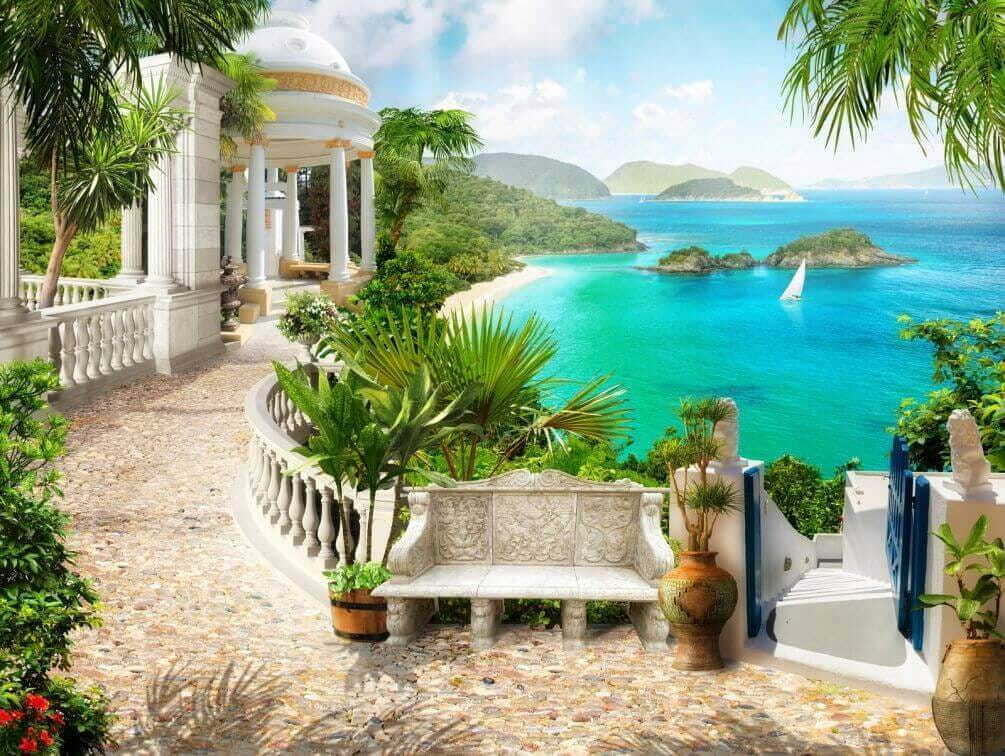 Terrazza sul mare — design completo