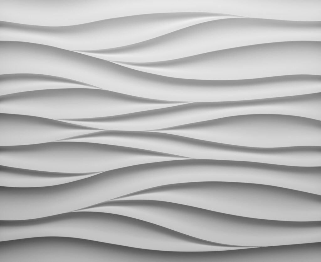 Onde bianche tranquille — design completo