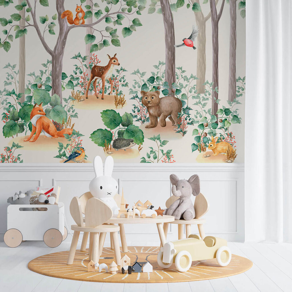 Animali nel bosco — ambiente 1