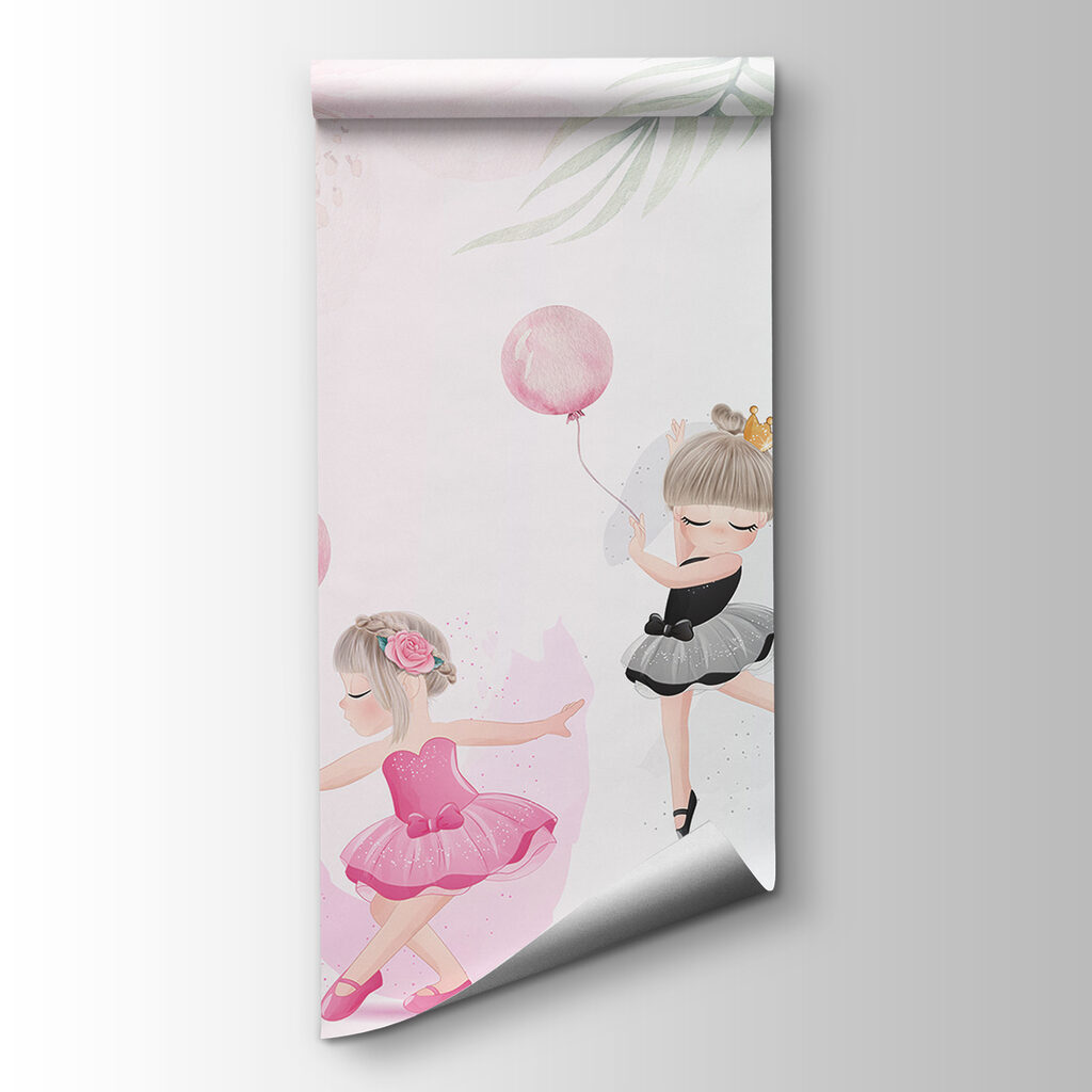 Ballerine con palloncini rosa — vista del prodotto