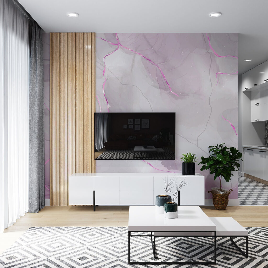 Venature chiare con riflessi — ambiente 3