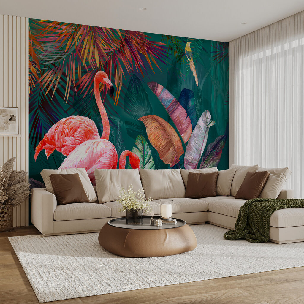 Foglie tropicali vivaci — ambiente 2