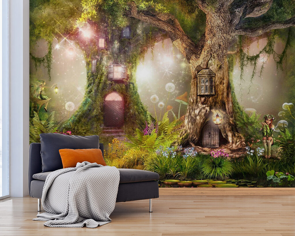 Porta nel bosco magico — ambiente 4