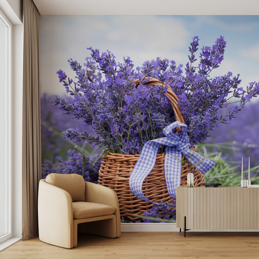 Lavanda in un cesto — ambiente 4