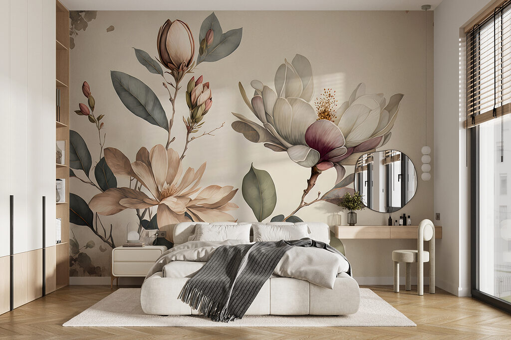 Fiori chiari sui rami — ambiente 4