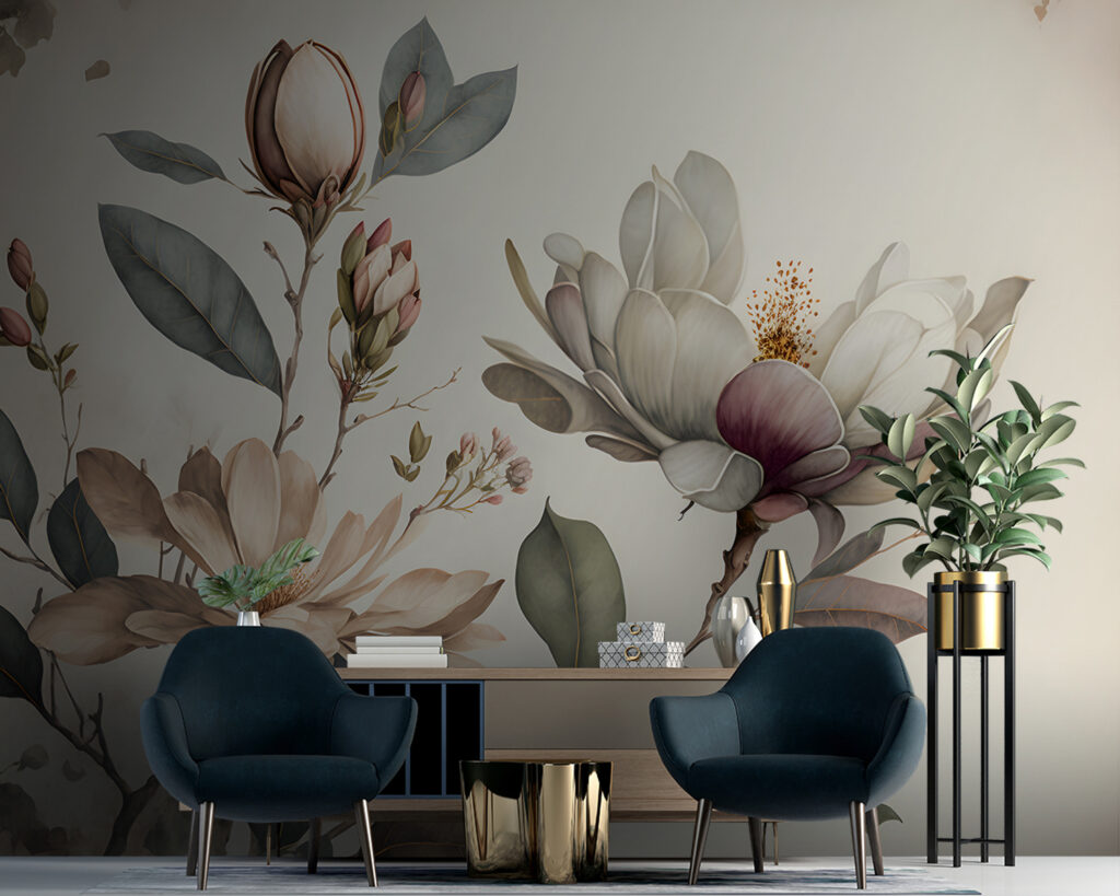 Fiori chiari sui rami — ambiente 3