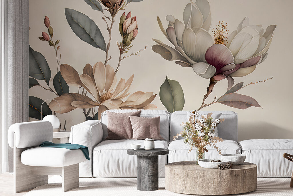 Fiori chiari sui rami — ambiente 6