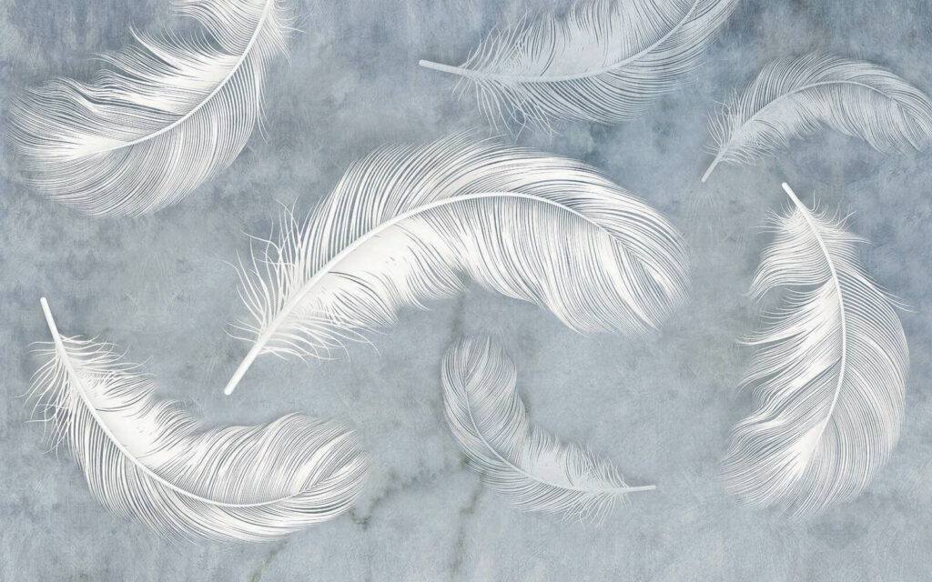 Piume bianche nella nebbia — design completo
