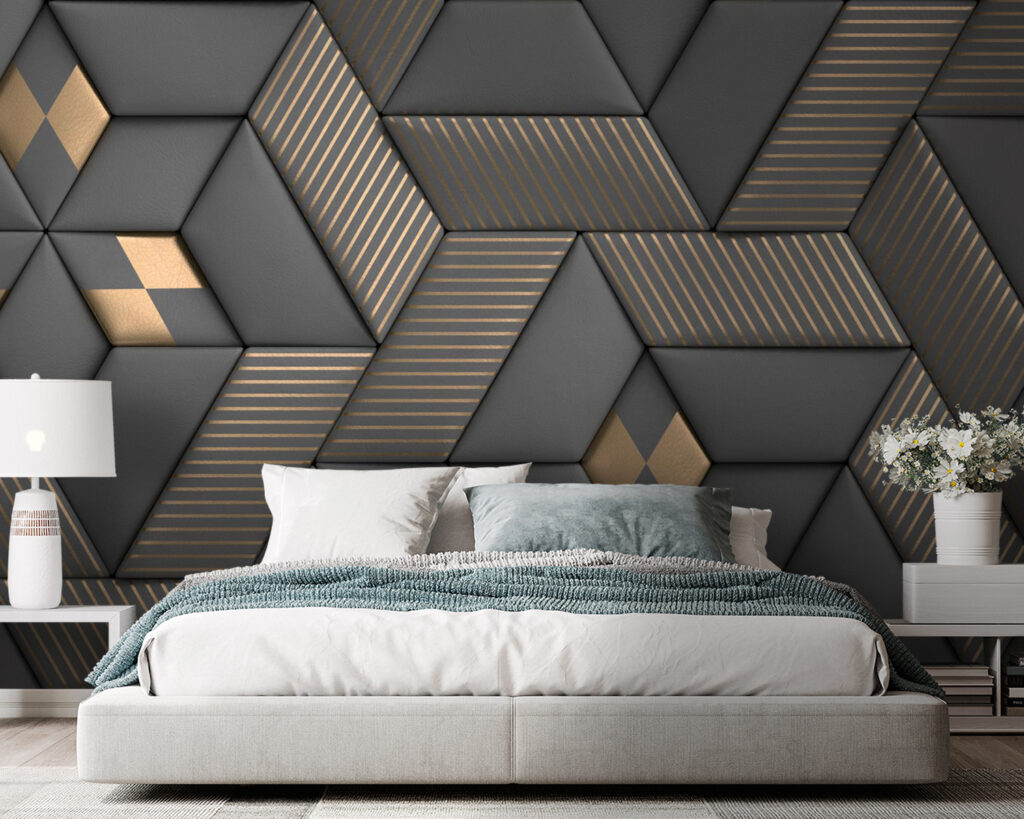 Cubi scuri, costole dorate — ambiente 2
