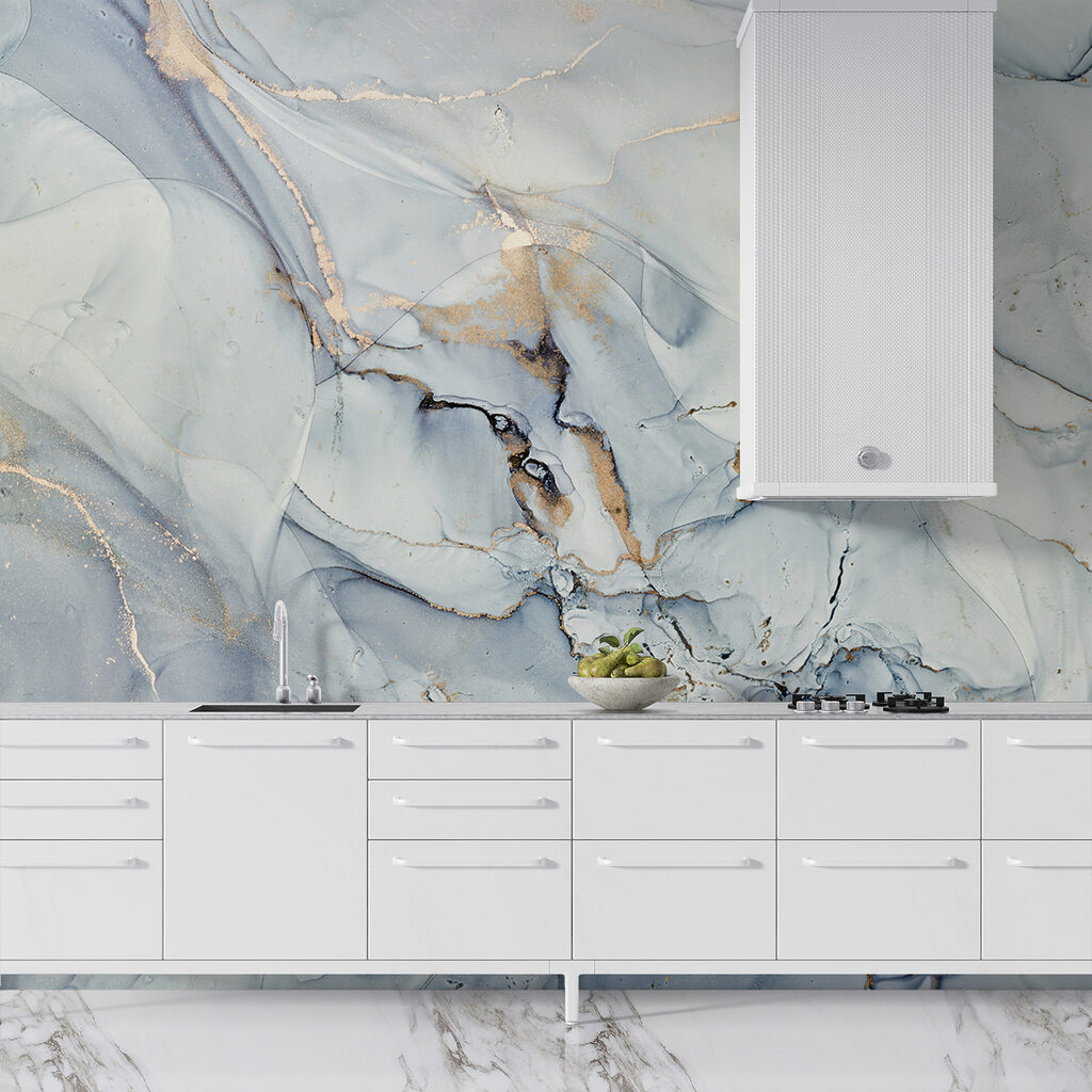 Campiture azzurre, venature grigie — ambiente 11