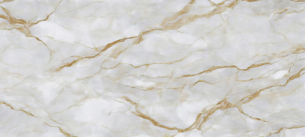 Venature dorate orizzontali — design completo