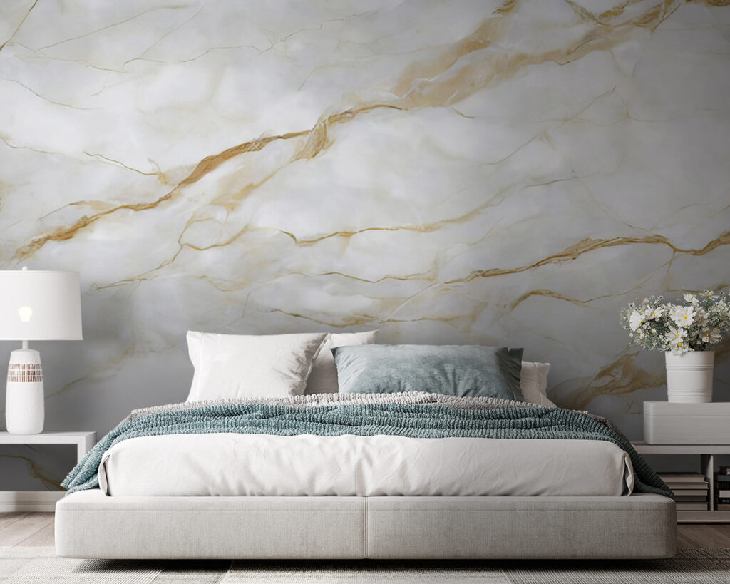 Venature dorate orizzontali — ambiente 1