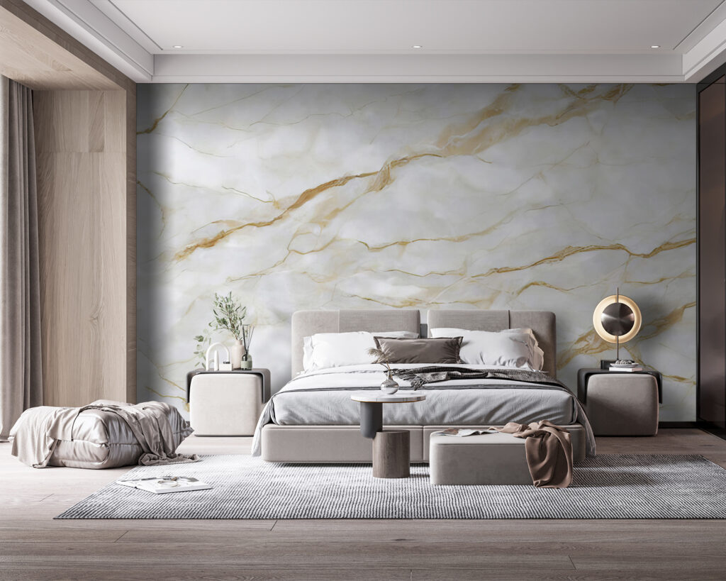 Venature dorate orizzontali — ambiente 2