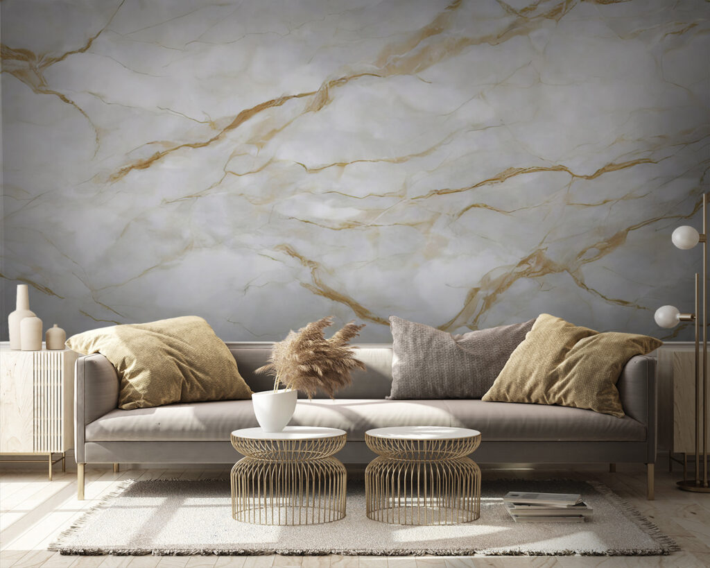 Venature dorate orizzontali — ambiente 6