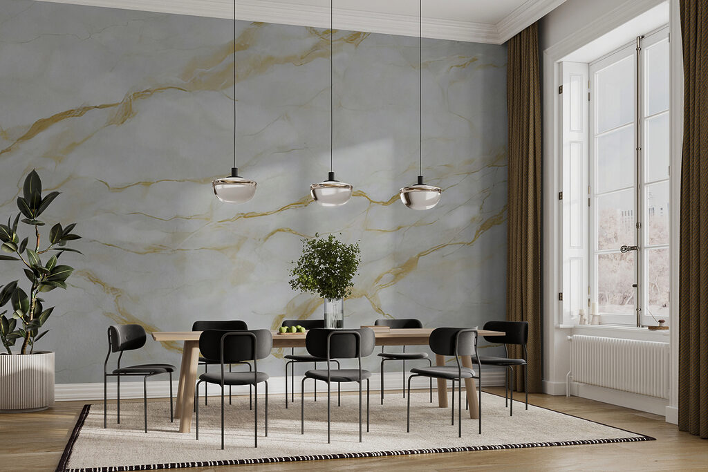 Venature dorate orizzontali — ambiente 11