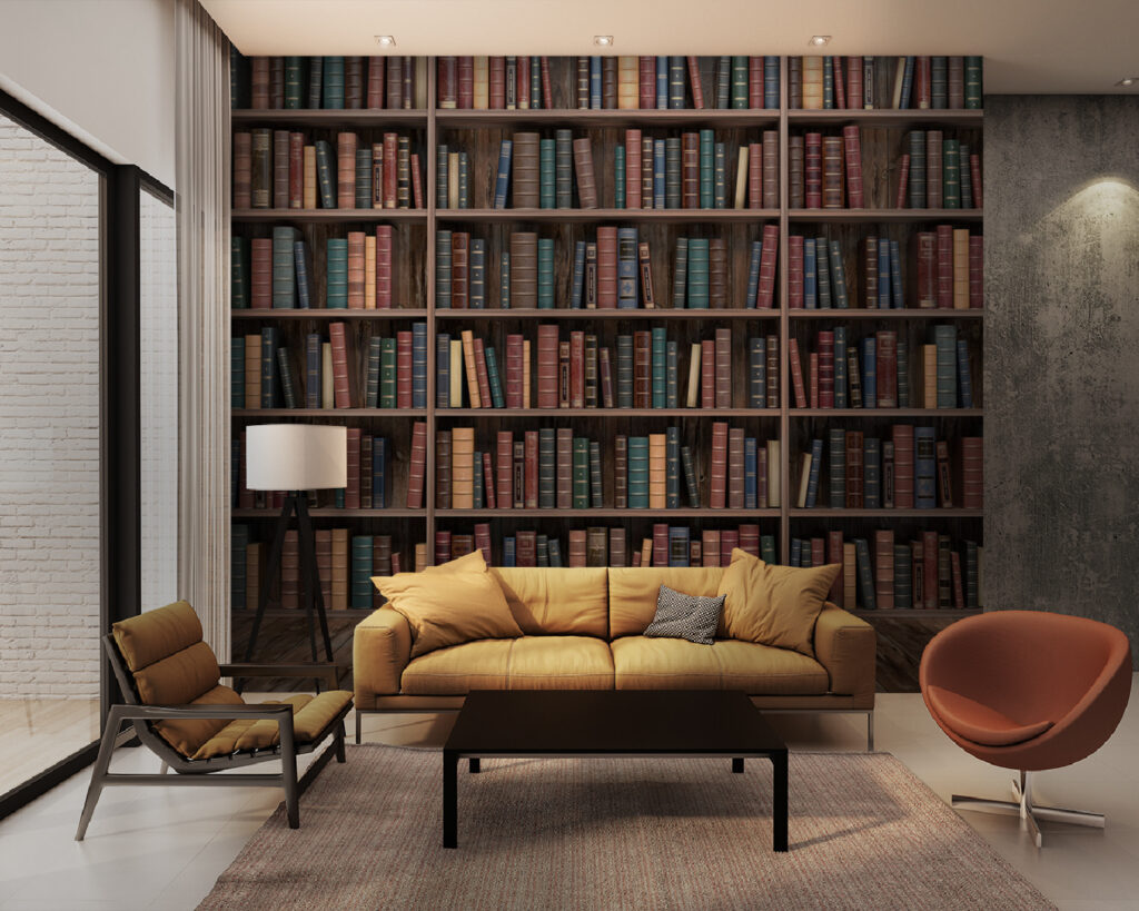 Scaffali di libri — ambiente 6