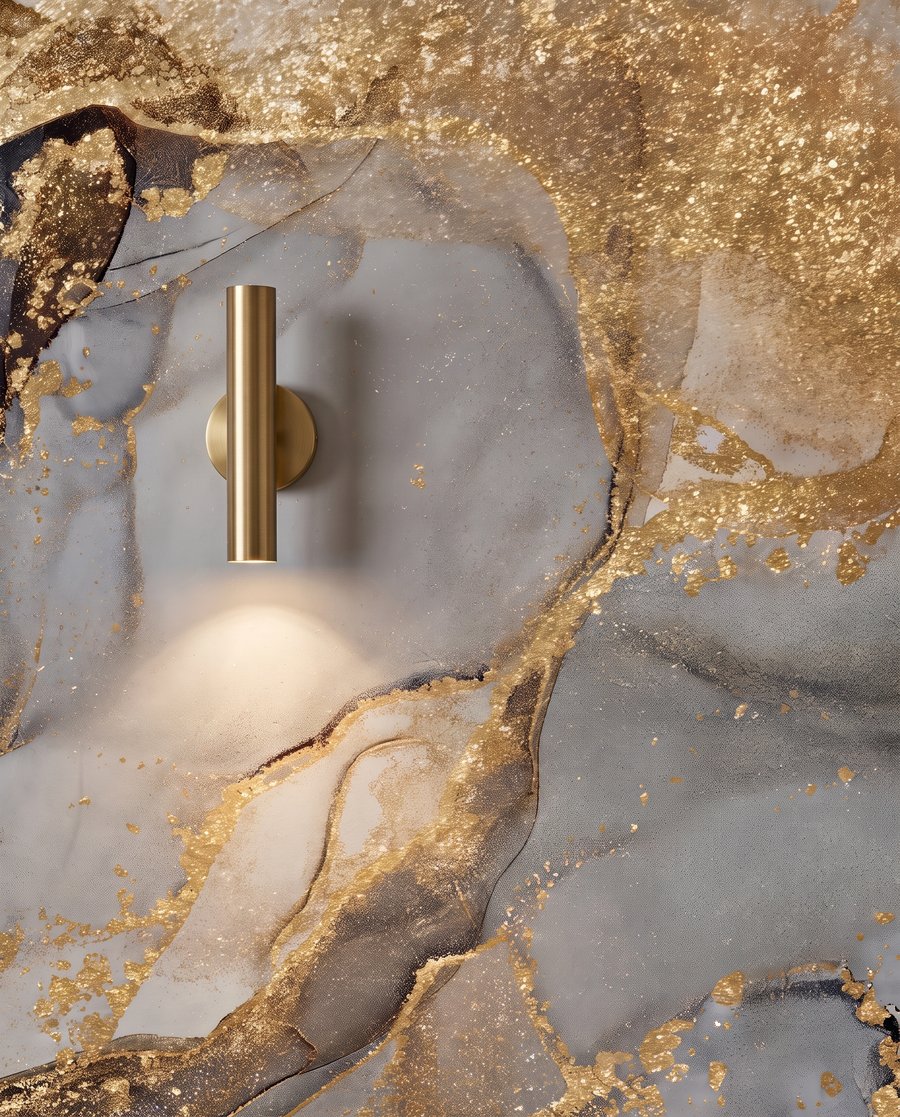 Sentieri d’oro nel marmo — dettaglio