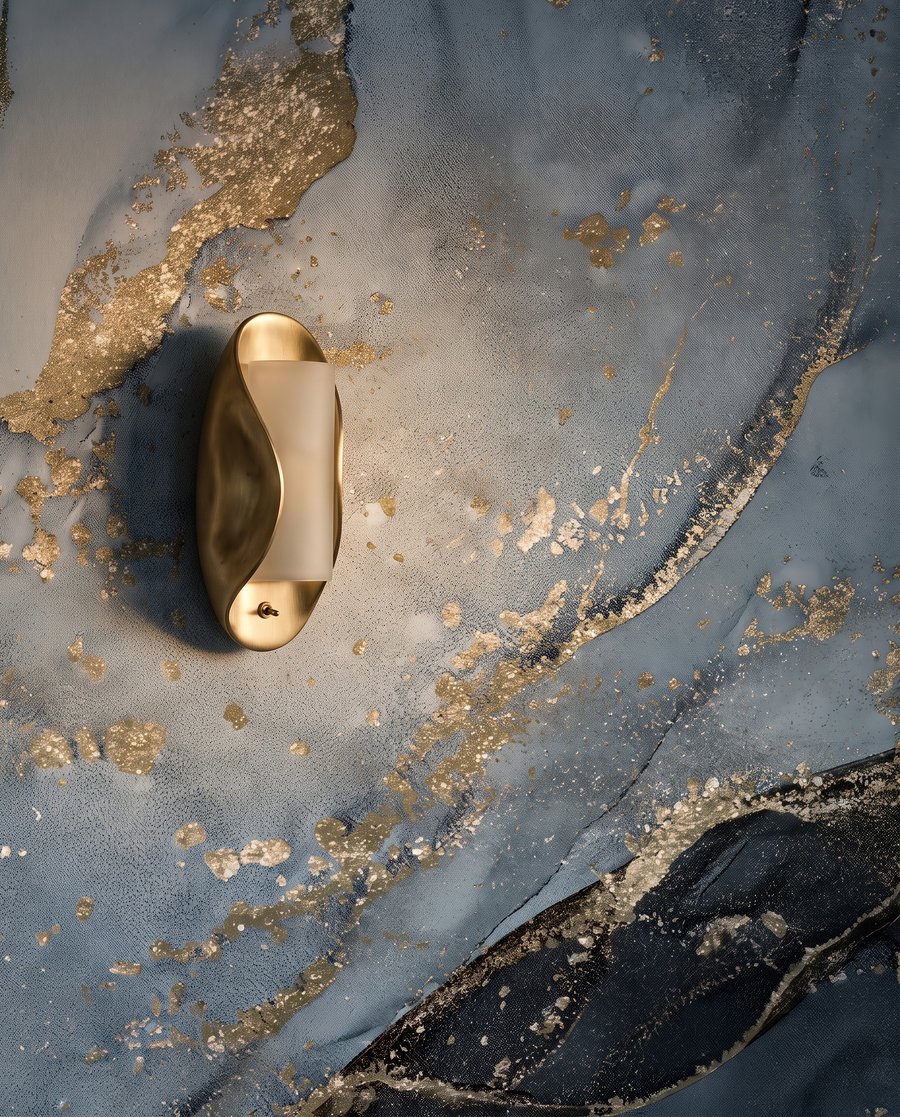 Sentieri d’oro nel marmo — dettaglio