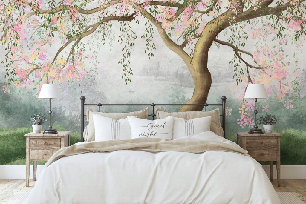 Albero in fiore in un ambiente