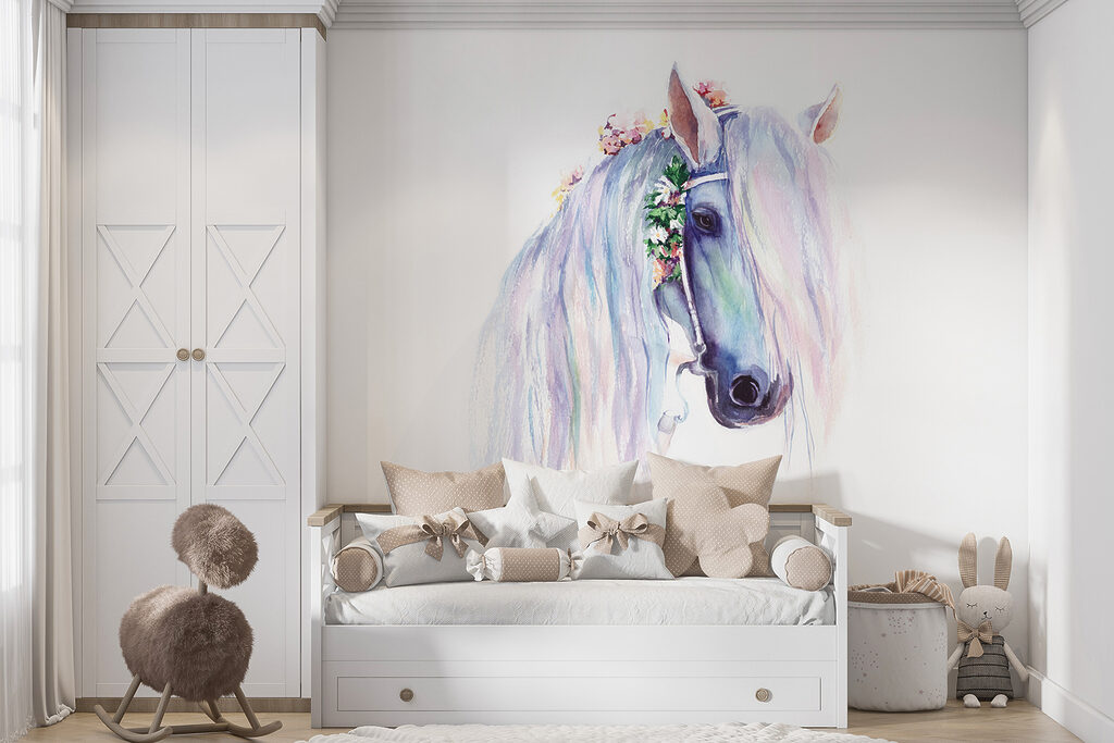 Cavallo con ghirlanda — ambiente 2