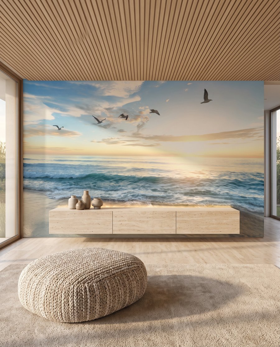 Uccelli sopra il mare — ambiente 6