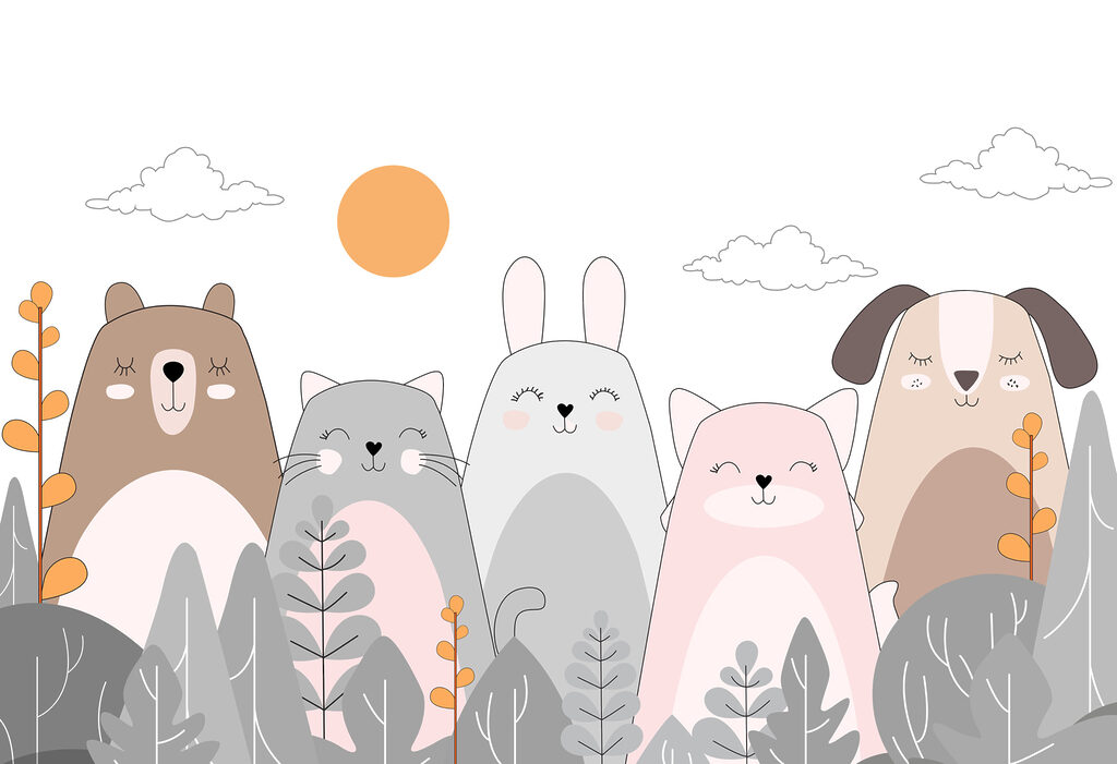 Animali sotto il sole — design completo