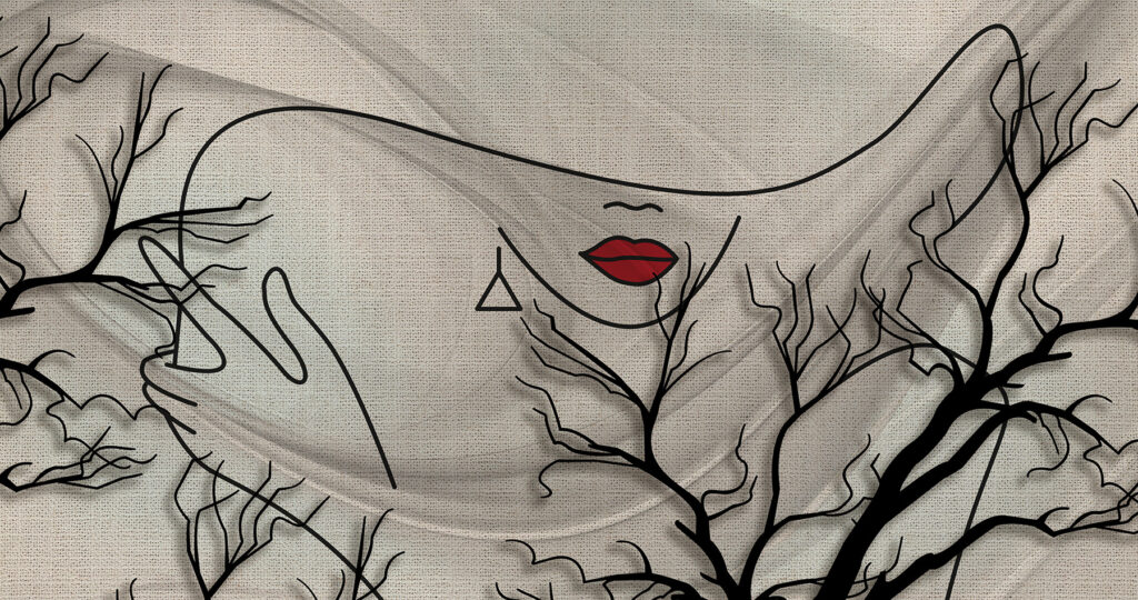 Volto tra i rami — design completo