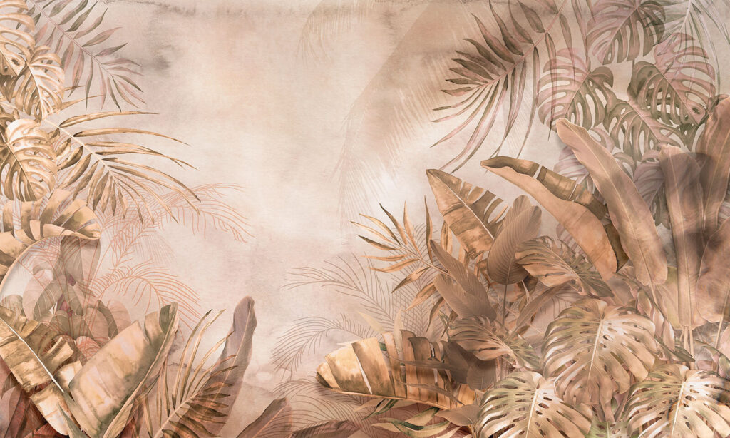 Luce pesca tra foglie — design completo
