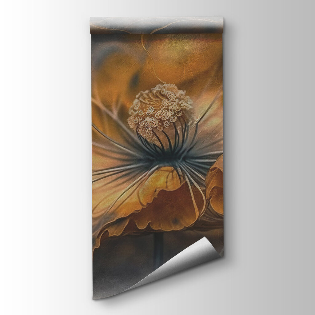 Fiore in luce ambrata — vista del prodotto