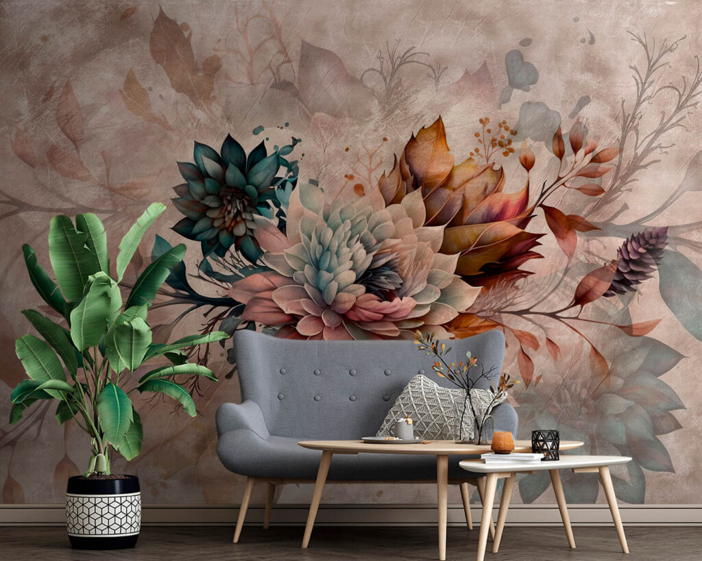 Grandi fiori e rametti — ambiente 1